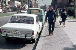 2 SLIDES SET FORD TAUNUS 17M OLDTIMER GERMANY ORIGINAL AMATEUR 35mm SLIDE PHOTO 1969 NB3940 - Diapositive