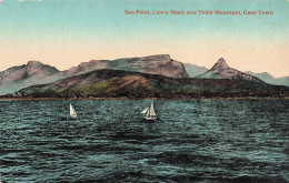 AFRIQUE DU SUD - Cape Town - Sea Point - Lion's Head - Table Mountain - Carte Postale Ancienne - Afrique Du Sud
