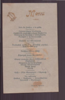 Menu En Papier Rigide " Traiteur Delafoy " - Menus