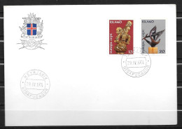 1974 - FDC - ISLANDE - 61 - 1974