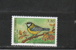 Andorre YT 471 ** : Mésange Charbonnière - 1996 - Songbirds & Tree Dwellers