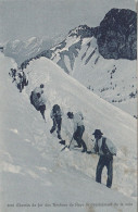 Suisse Veyteaux,villeneuve,montreux,chemin De Fer Des Rochers De Naye Le Déblaiement De La Voie éd Chiffelle N°2607 - Veytaux