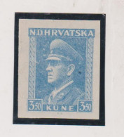 CROATIA WW II  , Pavelic 3.50 Kn, Name Day Nice Proof MNH - Kroatien