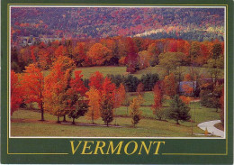 (99). USA. Vermont. Vibrant Autumn Autonne - Autres & Non Classés