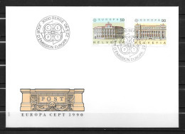 1991 - FDC - SUISSE - 67 - 1991