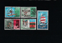 1456/1460 Mexico 1968 Oblit/gestp Centrale - Used Stamps