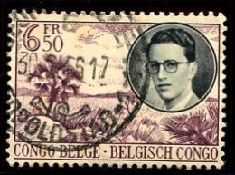 Congo Léopoldville 1 Oblit. Keach 12B(G)2 Sur C.O.B. 336 Le 30/08/1956 - Used Stamps