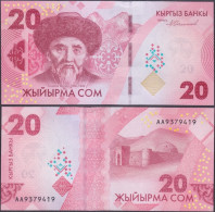 KYRGYZSTAN - 20 Som 2023 "30 Years Of National Currency" Asia Banknote - Edelweiss Coins - Kyrgyzstan