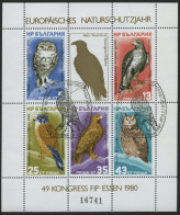 BULGARIEN Bl. 105 O, 1980, Block Naturschutzjahr, Pracht, Mi. 40.- - Sonstige & Ohne Zuordnung