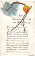 N°17058 - Bonnet Ste-Catherine - Les Commandements De Ste-Catherine - Santa Caterina