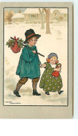 N°8321 - Carte Illustrateur - Ethel Parkinson - MM Vienne N°311 - Enfants Se Promenant - Parkinson, Ethel