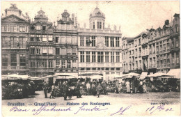 CPA Carte Postale Belgique Bruxelles Grand Place Maison Des Boulangers  1902 VM79070 - Plätze