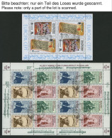 TÜRKISCH ZYPERN Bl. 1-5 O, 1979-86, 5 Blocks Komplett Und Ein Kleinbogen Mit Ersttagssonderstempeln, Pracht, Mi. 50.- - Unused Stamps