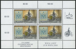 ÖSTERREICH 2222KB **, 1997, 27 S. WIPA Im Kleinbogen, Pracht, Mi. 30.- - Gebraucht