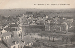 Mormant (77 - Seine Et Marne)  Panorama Et Route De Nangis - Mormant