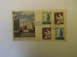 VATICAN PAULUS VI P.M.PACIS NUNTIUS B.IV. OCT. A. MCMLXV FDC 1965 - Other & Unclassified