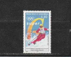 Andorre YT 498 ** : Super Géant - 1998 - Ski
