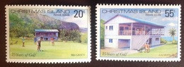 Christmas Island 1980 Golf Club MNH - Christmas Island