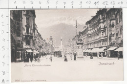 Innsbruck - Maria Theresienstrasse - Train à Vapeur / Dampfzug / Steam Train - Innsbruck