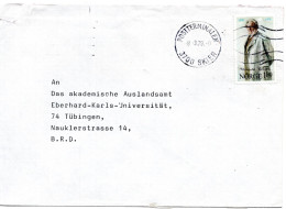 76570 - Norwegen - 1979 - 1,80Kr. Ibsen EF A Bf SKIEN -> Westdeutschland - Covers & Documents