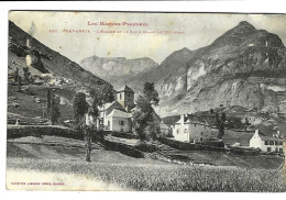 France – GAVARNIE « L’église Et Le Soum Blanc De Sécugnac » - Phototypie Labouche Frères, Toulouse (1909) - Gavarnie