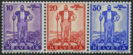 SCHWEIZ BUNDESPOST A294-96 **, 1936, Pro Patria, Prachtstreifen, Mi. 52.- - Unused Stamps