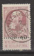 COB 77 Oblitération Centrale BRUXELLES (PL. DES GUEUX) - 1905 Grosse Barbe