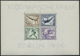 Dt. Reich Bl. 5 **, 1936, Block Olympische Spiele, Pracht, Mi. 120.- - Bloques