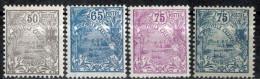 Nvelle CALEDONIE Timbres-Poste N°121* à 124* Neufs Charnières TB Cote : 4€50 - Neufs