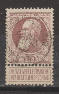 COB 77 Oblitération Centrale ST-JOSSE-TEN-NOODE (CH. DE LOUVAIN) - 1905 Thick Beard