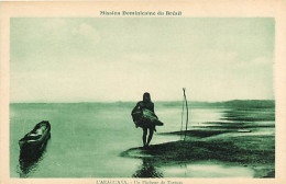 Brésil - Mission Dominicaine Du Brésil - L'Araguaya - Un Pécheur De Tortues - Animée - Carte Neuve - CPA - Voir Scans Re - Other