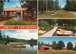 Suède - Sverige - Karlskoga Kommun Friluftsgârd, Lunedet - Multivues - CPM - Voir Scans Recto-Verso - Schweden