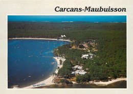 33 - Carcans - Maubuisson - U.C.P.A. Bombannes - Sur Le Plus Grand Lac De France. Au Fond, L'océan Atlantique - Vue Aéri - Carcans