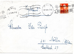 76573 - Norwegen - 1964 - 90o. Olav EF A Bf OSLO - ... -> Westdeutschland - Lettres & Documents
