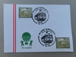 Österreich Pro Juventute - Mit Sonderstempel 25. 5. 1991, 90 Jahre Almtalbahn Wels - Other & Unclassified