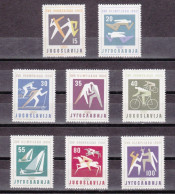 1960.Yugoslavia-Summer Olympic Games Rome  ** - Used Stamps