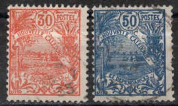 Nvelle CALEDONIE Timbres-Poste N°119 & 120 Oblitérés  Cote : 3€00 - Gebruikt