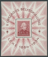POLEN Bl. 1 **, 1934, Block Liszt, Pracht, Mi. 170.- - Unused Stamps