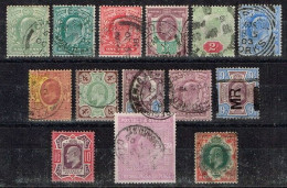 Grande-Bretagne - 1902 - Y&T N° 106 à 118 Oblitérés - Used Stamps