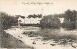 Les TISSAGES MÉCANIQUES De MUSSIDAN - La Chute D'eau Qui Alimente L'Usine En Force Motrice (vers 1914) - Mussidan