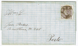 Portugal, 1882, # 54, For O Porto - Covers & Documents