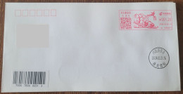 China Cover "Spring Equinox" (Qinhuangdao, Hebei) Postage Stamp First Day Actual Delivery Seal - Enveloppes