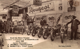 N49 - 38 - SAINT-MARCELLIN - Isère - Stand Des Motos Peugeot à La Foire Automobile - Saint-Marcellin