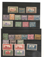 TUNISIE ANNÉE 1921/26 LOT DE TIMBRES  * Et Oblitérés Cote : 24,00 € - Used Stamps