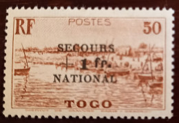 TC 032 - N° 211** - TOGO Secours National - Unused Stamps