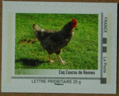 LFV4 Bretagne : Coq Coucou De Rennes (autocollant / Autoadhésif) - Unused Stamps