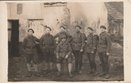 Chelles (77 - Seine Et Marne)  Carte Photo - Groupe De Militaires - Militaria - Chelles