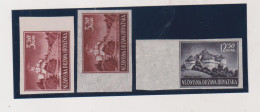 CROATIA WW II, Landscape 3.50 & 12.50  Kn Proofs  MNH - Kroatien