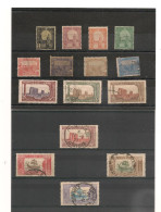 TUNISIE ANNÉE 1906/20 LOT DE TIMBRES  * Et Oblitérés Cote : 18,00 € - Used Stamps