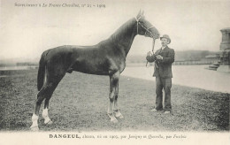 Hippisme * La France Chevaline N°25 1909 * Concours Centrale Hippique * Cheval DANGEUL Alezan - Hippisme